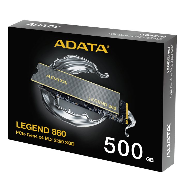 ADATA LEGEND 860 SLEG-860-500GCS 500 GB M.2 NVMe PCIe 4.0