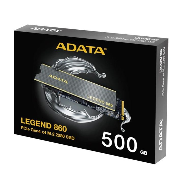 ADATA LEGEND 860 SLEG-860-500GCS 500 GB M.2 NVMe PCIe 4.0