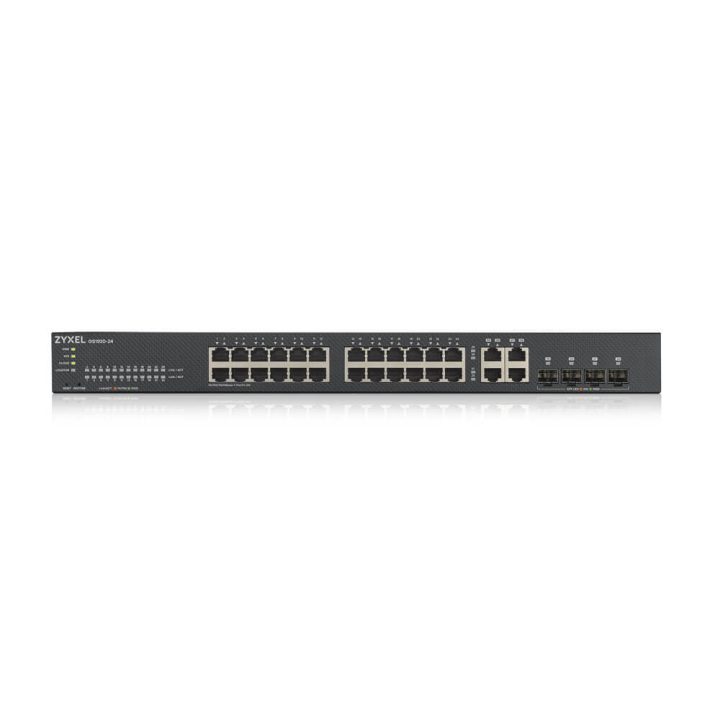 Zyxel GS1920-24V2 Gerido Gigabit Ethernet (10/100/1000) Preto