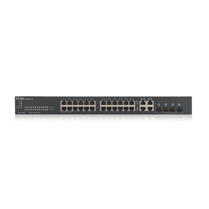 Zyxel GS1920-24V2 Gestionado Gigabit Ethernet (10/100/1000) Negro