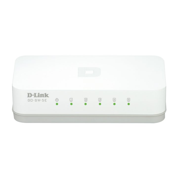 D-Link GO-SW-5E/E switch não gerido Fast Ethernet (10/100) Branco