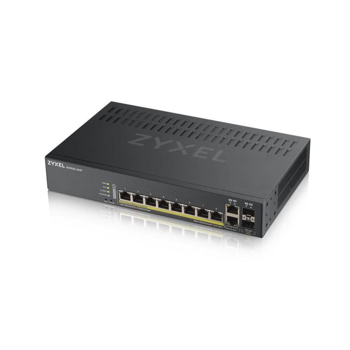 Zyxel GS1920-8HPV2 Gerido Gigabit Ethernet (10/100/1000) Alimentação…
