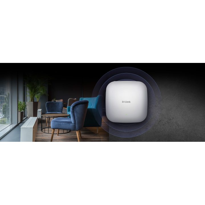 D-Link AX1800 1800 Mbit/s Branco Energia sobre Ethernet (PoE)