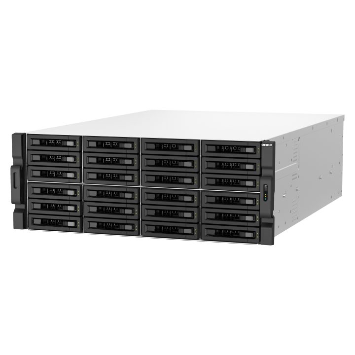 QNAP TS-H3087XU-RP NAS Chassis (4U) Intel Xeon E E-2378 64 GB DDR4 0…