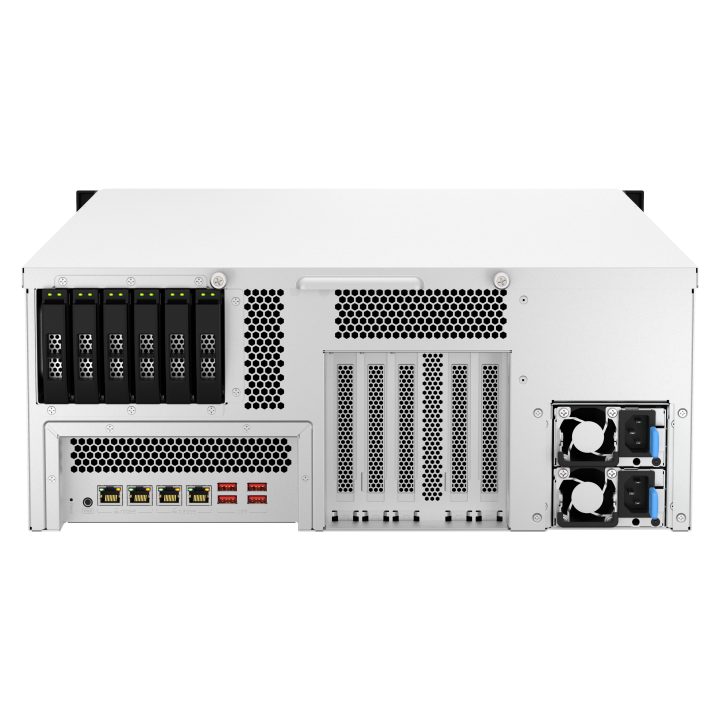 QNAP TS-H3087XU-RP NAS Bastidor (4U) Intel Xeon E E-2378 64 GB DDR4 0…