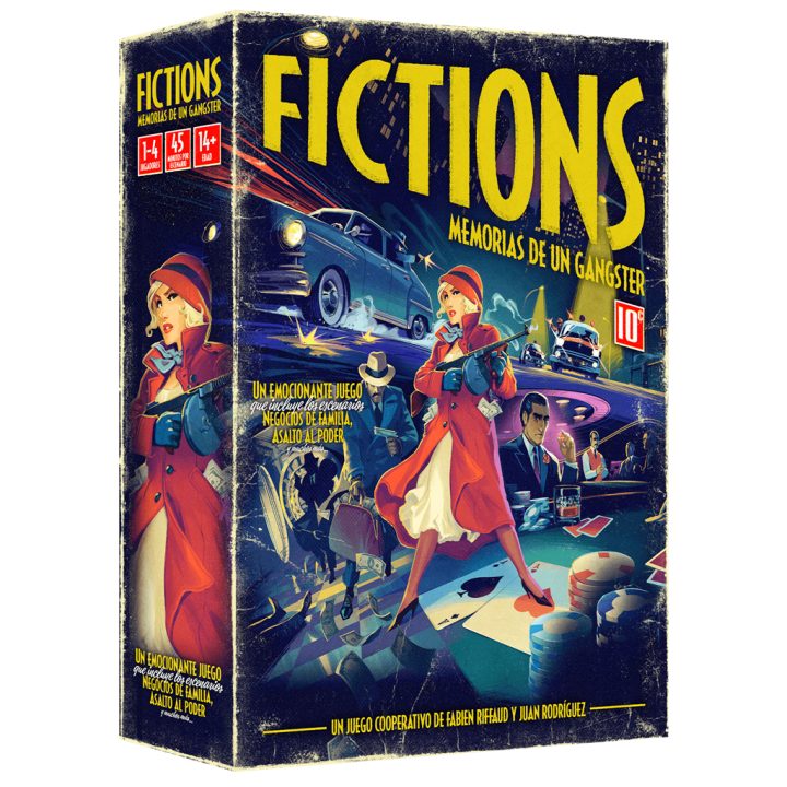 Asmodee Jogo de tabuleiro Fictions: Memórias de um Gangster…