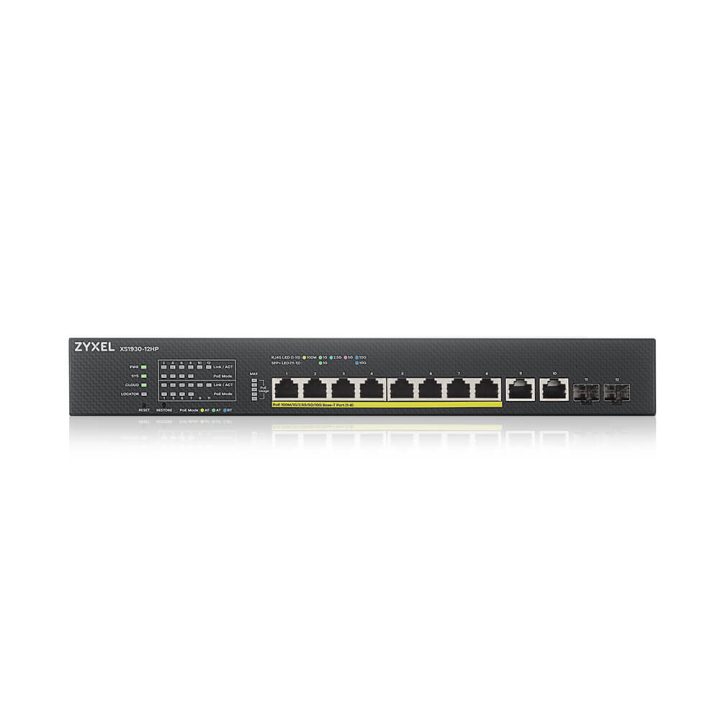 Zyxel XS1930-12HP-ZZ0101F switch Gerido L3 10G Ethernet…