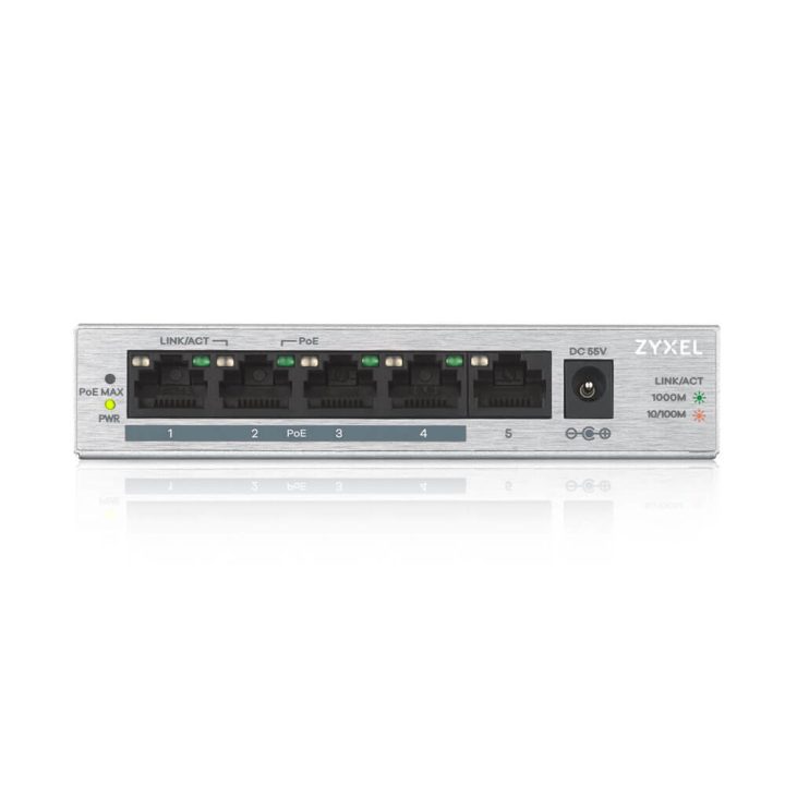 Zyxel GS1005HP Unmanaged Gigabit Ethernet (10/100/1000) Power over…