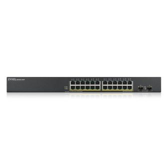 Zyxel GS1900-24HP Managed Gigabit Ethernet (10/100/1000) 1U Black