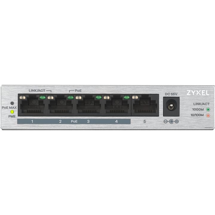 Zyxel GS1005HP Unmanaged Gigabit Ethernet (10/100/1000) Power over…