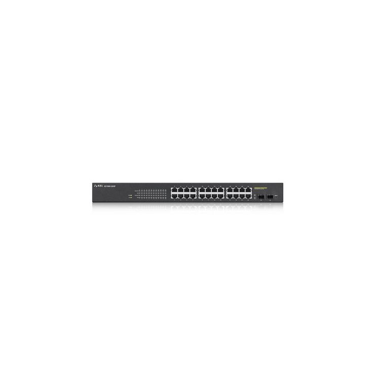 Zyxel GS1900-24HP Gerido Gigabit Ethernet (10/100/1000) 1U Preto