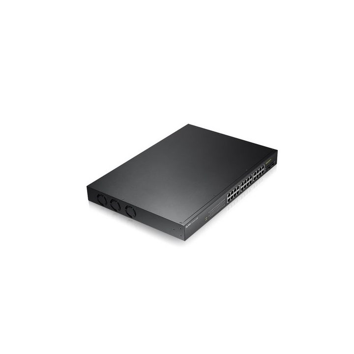 Zyxel GS1900-24HP Managed Gigabit Ethernet (10/100/1000) 1U Black