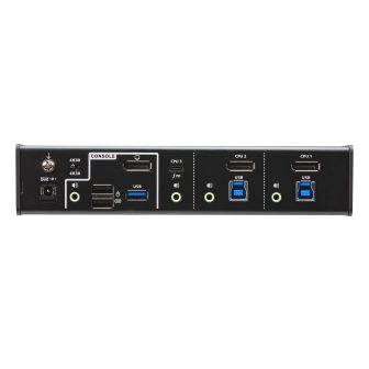 ATEN 3-Port Hybrid USB-C DisplayPort KVMP™ Switch