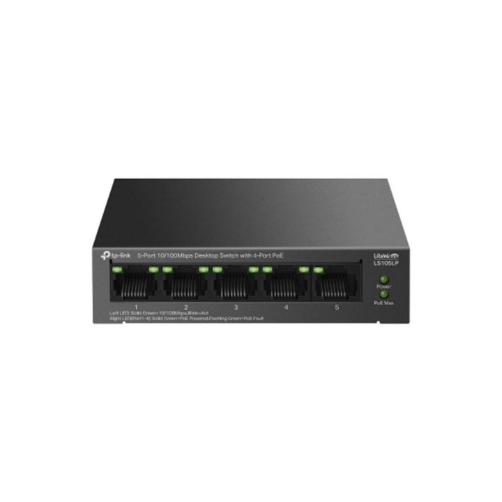 TP-Link LiteWave LS105P No administrado Fast Ethernet (10/100)…