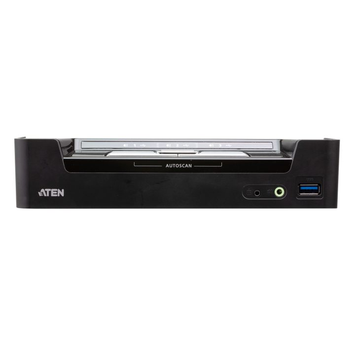 ATEN 3-Port Hybrid USB-C DisplayPort KVMP™ Switch