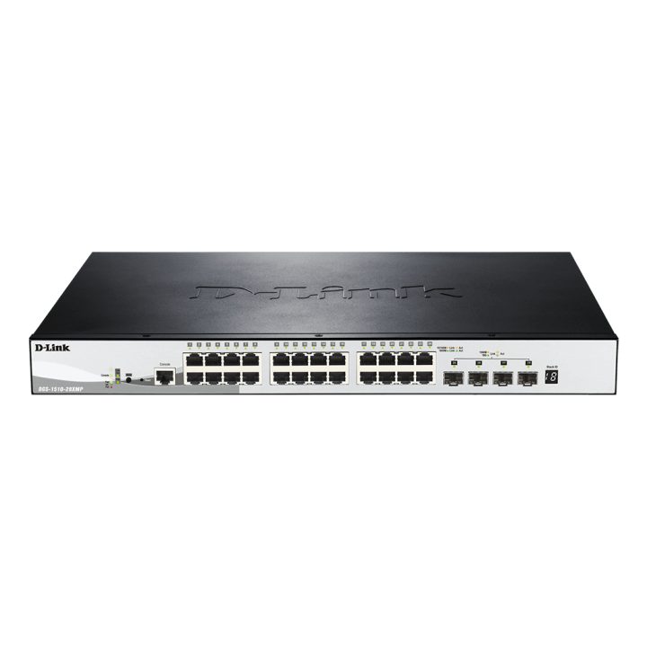 D-Link DGS-1510-28XMP Gestionado L2/L3 Gigabit Ethernet (10/100/1000)…