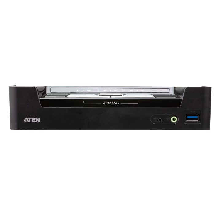 ATEN 3-Port Hybrid USB-C DisplayPort KVMP™ Switch