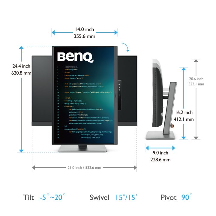BENQ RD240Q 24" WQXGA IPS