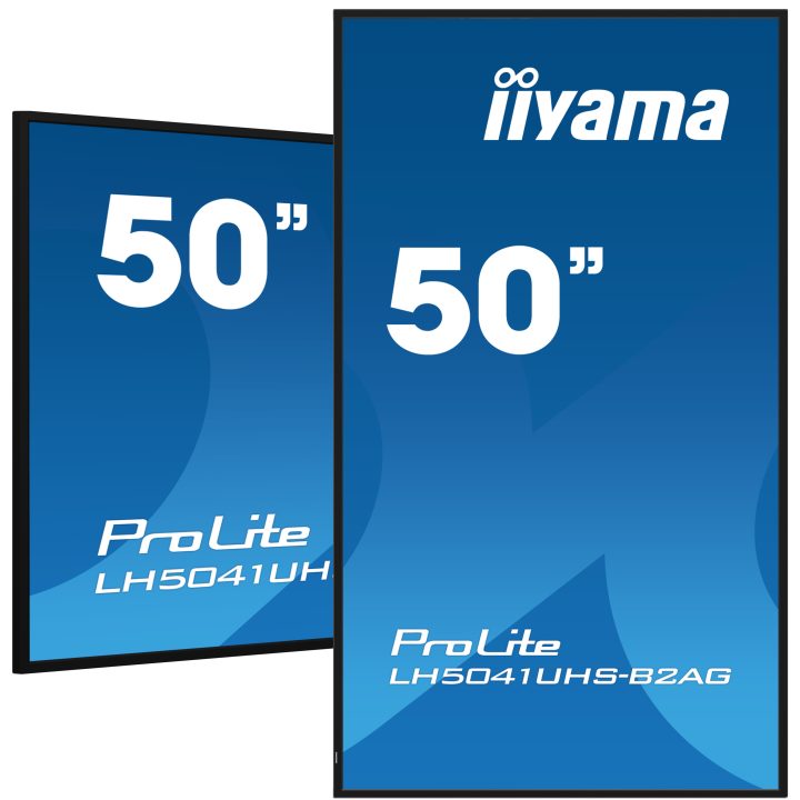 iiyama LH5041UHS-B2AG ecrã de sinalização Ecrã plano para sinalização…