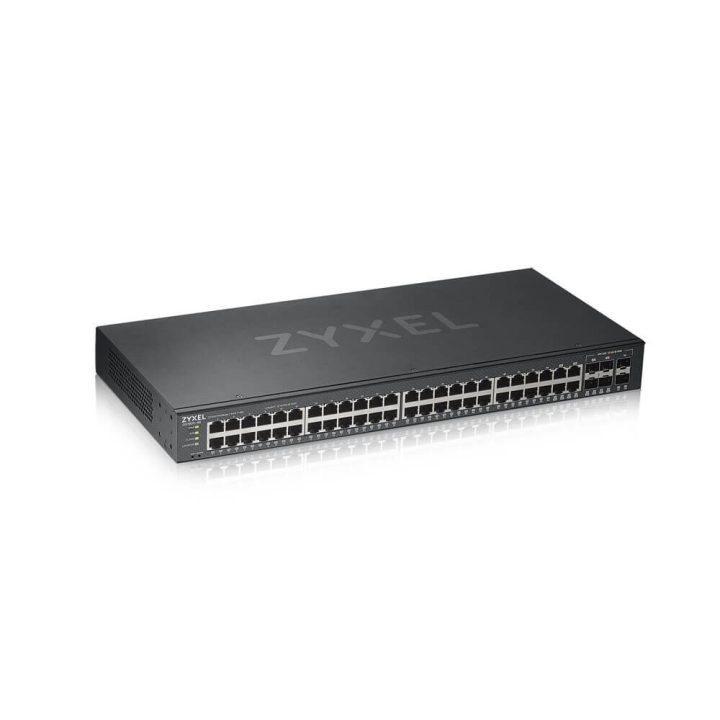 Zyxel GS1920-48V2 Gerido Gigabit Ethernet (10/100/1000) Preto