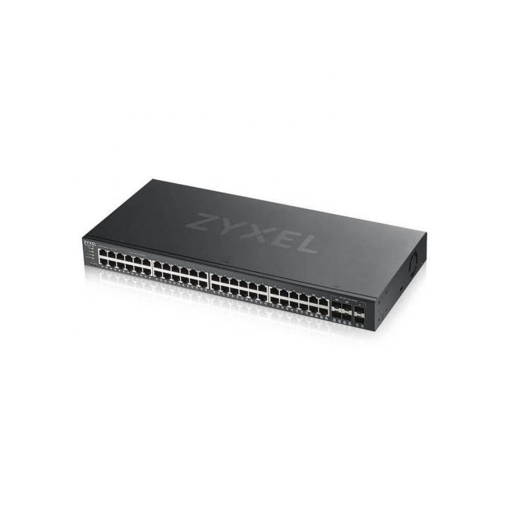 Zyxel GS1920-48V2 Managed Gigabit Ethernet (10/100/1000) Black