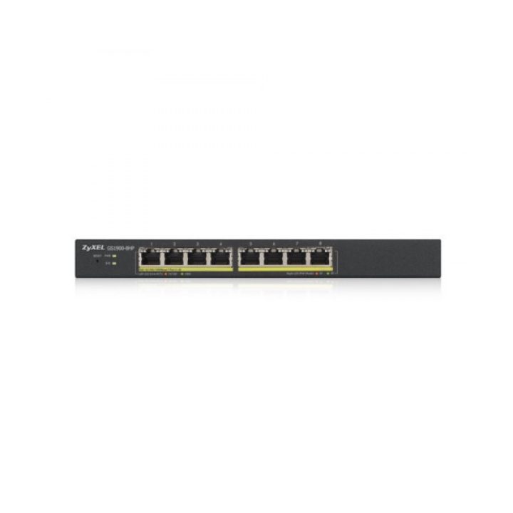 Zyxel GS1900-8HP v3 Managed L2 Gigabit Ethernet (10/100/1000) PoE…
