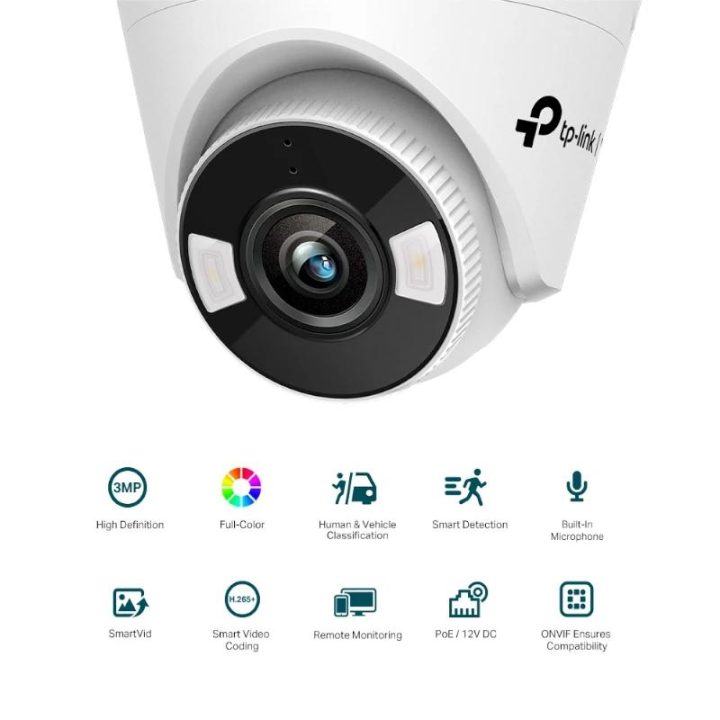 TP-Link VIGI C430 Almofada Câmara de segurança IP Interior e exterior…