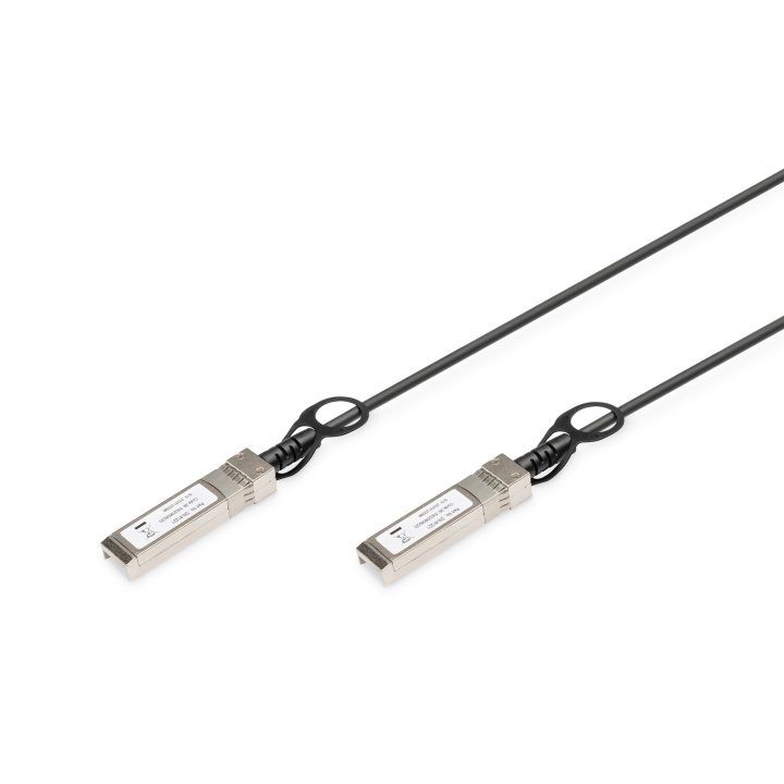 Digitus DN-81222 Cable de fibra óptica e InfiniBand SFP+ Negro