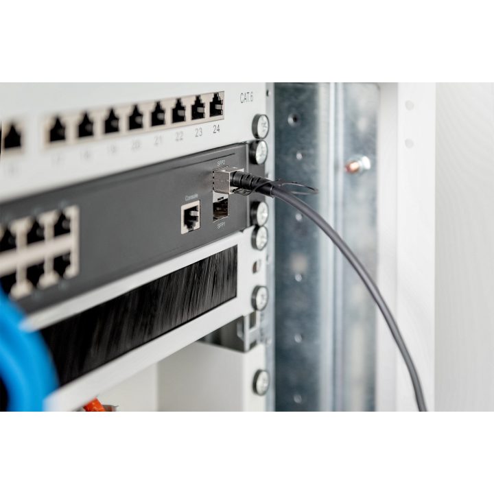 Digitus DN-81222 Black e InfiniBand SFP+ Fiber Optic Cable