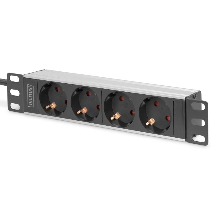 Digitus DN-95418 Power Distribution Unit (PDU) 4 AC Outlets 0U/1U…