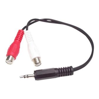 StarTech.com Cable Convertidor Adaptador Audio 15cm Mini Jack 3,5 mm…