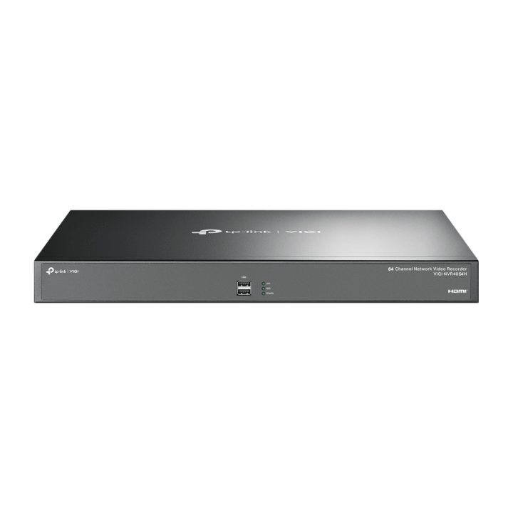 TP-Link VIGI NVR4064H Gravador de vídeo em rede (NVR) Preto
