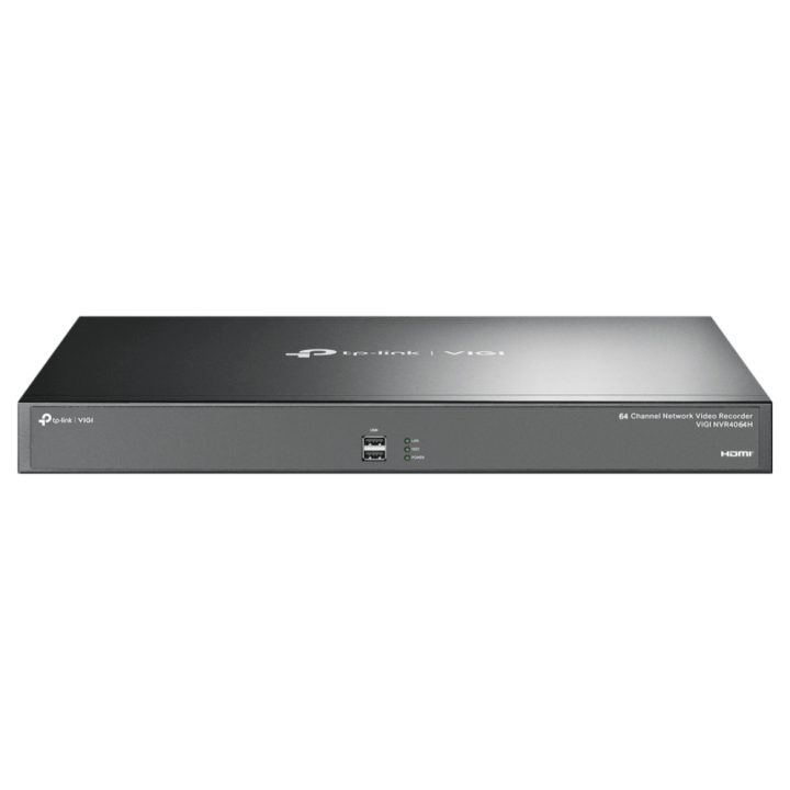 TP-Link VIGI NVR4064H Gravador de vídeo em rede (NVR) Preto