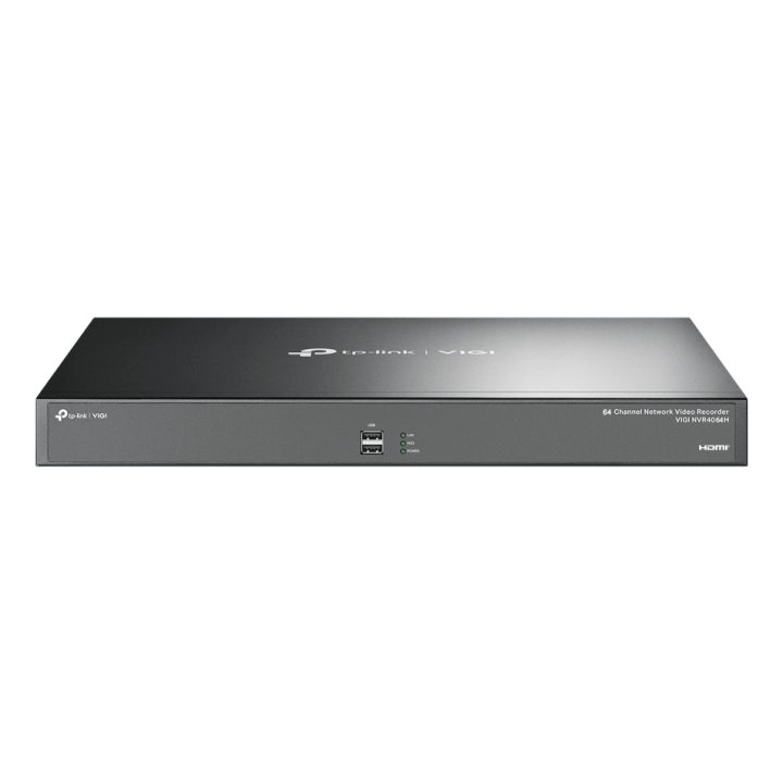 TP-Link VIGI NVR4064H Gravador de vídeo em rede (NVR) Preto