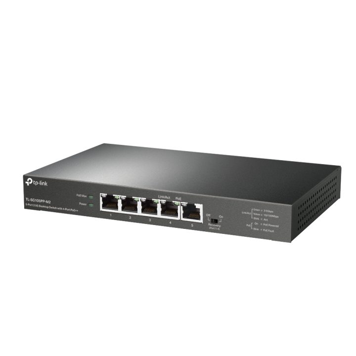 TP-Link TL-SG105PP-M2 switch No administrado Gigabit Ethernet…