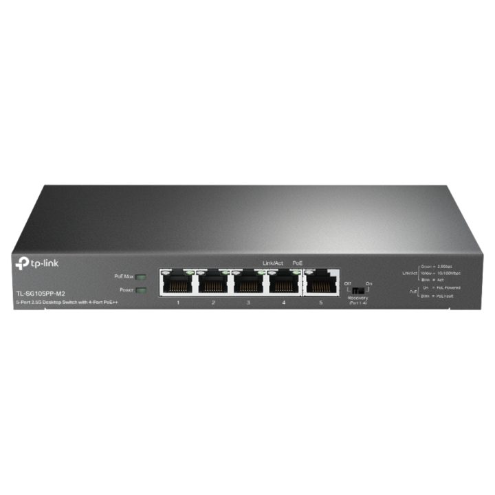 TP-Link TL-SG105PP-M2 switch No administrado Gigabit Ethernet…