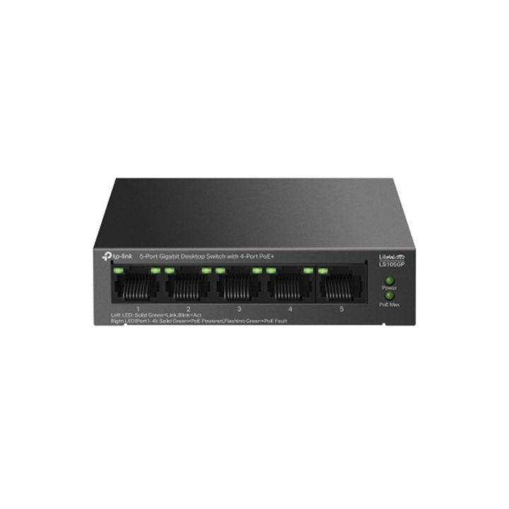 TP-Link LiteWave LS105GP switch não gerido Gigabit Ethernet…