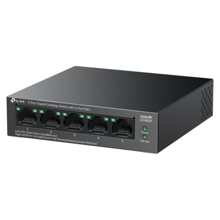 TP-Link LiteWave LS105GP switch No administrado Gigabit Ethernet…