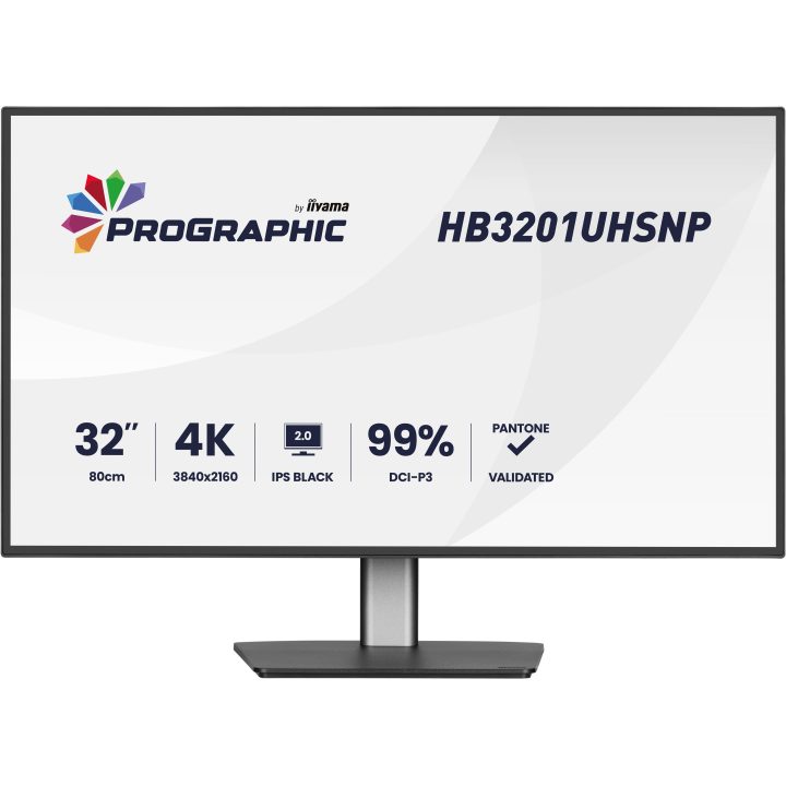 Monitor iiyama ProGraphic HB3201UHSNP-B1 31,5" 4K UHD IPS