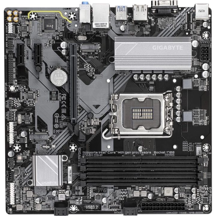 GIGABYTE B760M D3HP Placa Base - Procesadores Intel Core de 14ª…