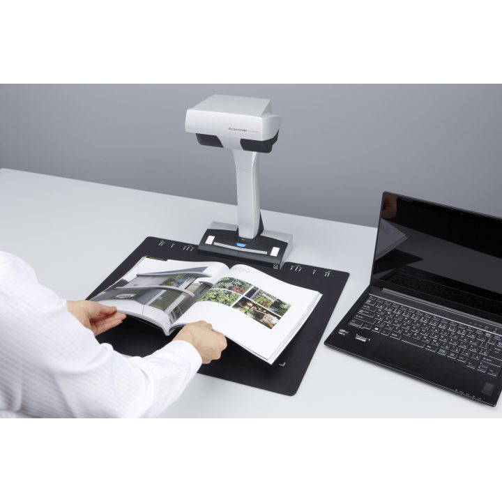 Ricoh ScanSnap SV600 Overhead Scanner 285 x 218 DPI A3 Black, White