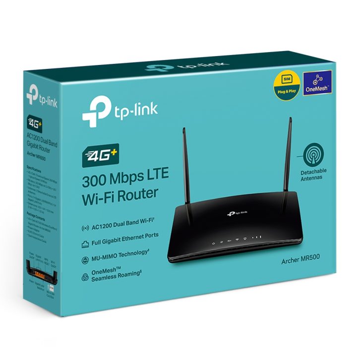 TP-Link Archer MR500 router sem fios Gigabit Ethernet de banda dupla…