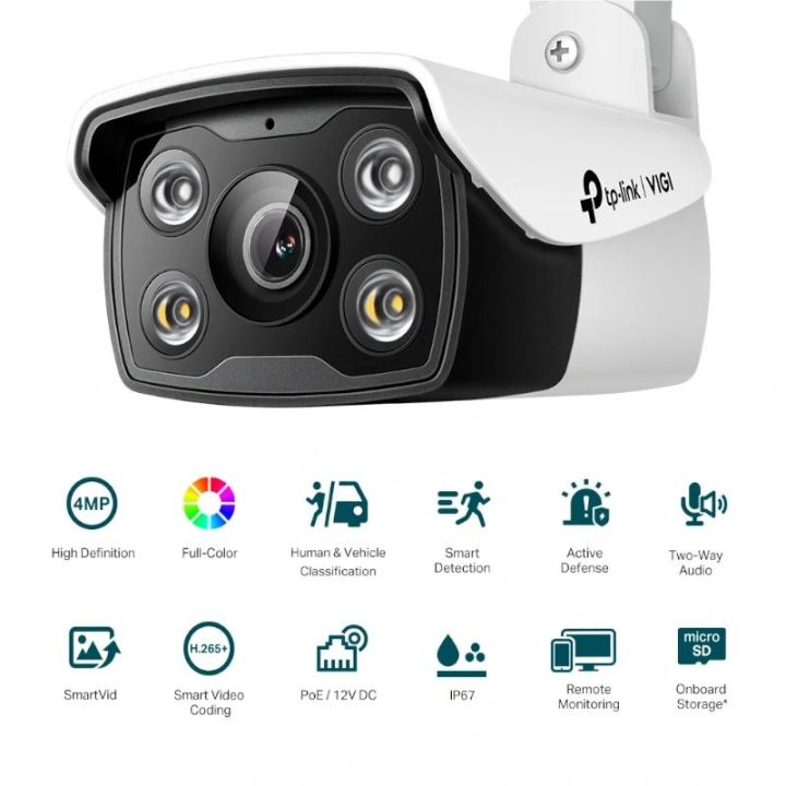 TP-Link VIGI C340 Bullet (shape) Outdoor IP Security Camera 2560 x…