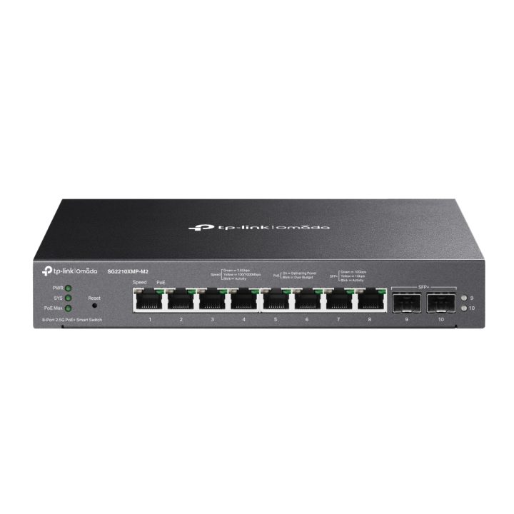 TP-Link Omada SG2210XMP-M2 switch Gerido L2/L2+ 2.5G Ethernet…