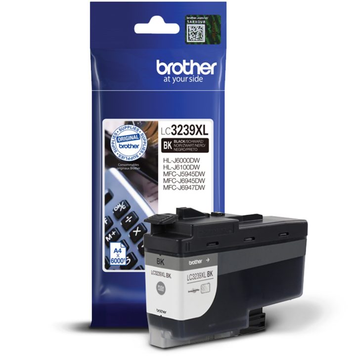 Brother LC-3239XLBK cartucho de tinta 1 pieza(s) Original Alto…