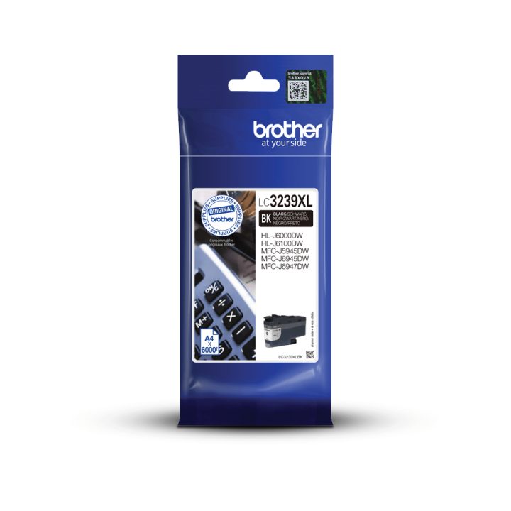 Brother LC-3239XLBK ink cartridge 1 piece(s) Original High yield (XL)…