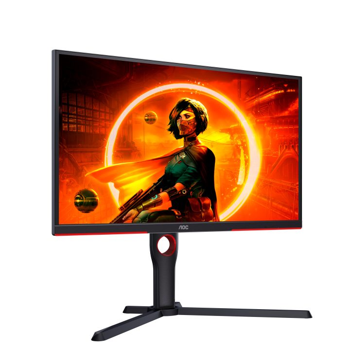 AOC G3 25G3Z/69 ecrã para PC 24,5" 1920 x 1080 Pixéis Preto, Vermelho