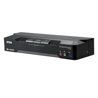 ATEN Compact KVM Video Matrix 2-Port Dual Display DisplayPort 4K with…