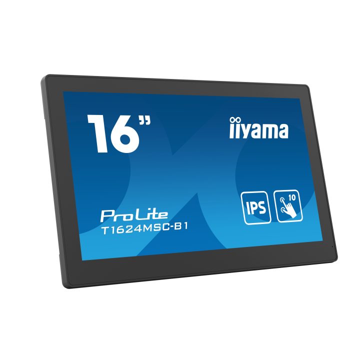 iiyama T1624MSC-B1 PC Monitor 15.6" 1920 x 1080 Pixels Full HD LED…