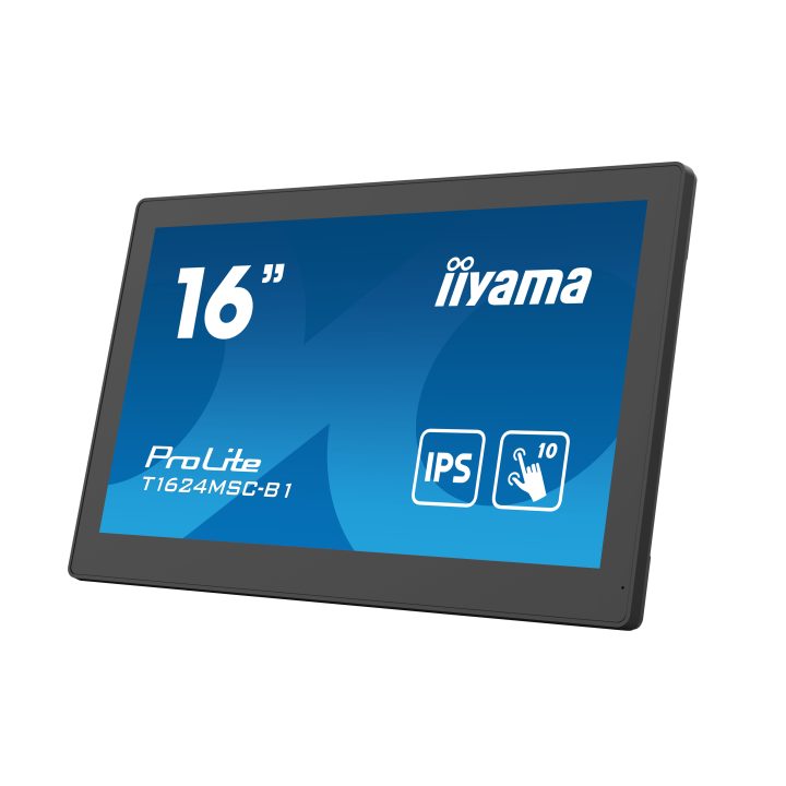 iiyama T1624MSC-B1 PC Monitor 15.6" 1920 x 1080 Pixels Full HD LED…